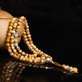 The Top Tiger's Eye Aquamarine Mala